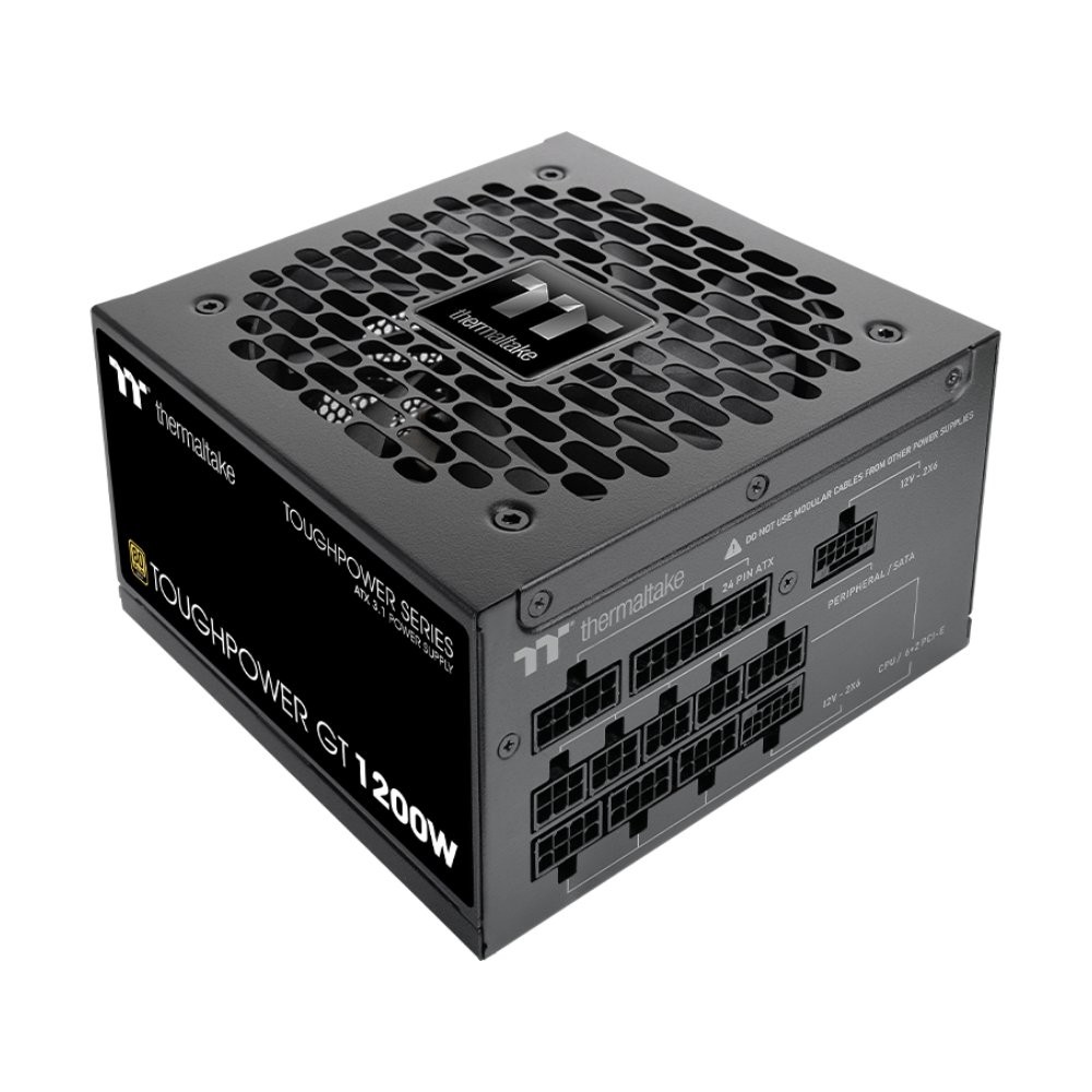 พาวเวอร์ซัพพลาย THERMALTAKE TOUGHPOWER GT 1200W 80 Plus Gold (PS-TPT-1200FNFAGB)