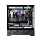 เคสคอมพิวเตอร์ WJCOOLMAN 215 ATX-X Black (WC-CGC-215ATXX-K)