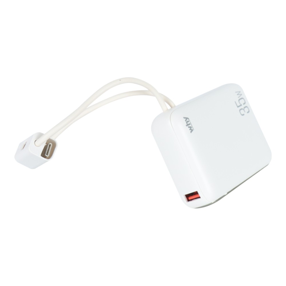 พาวเวอร์แบงค์ WHY 10000 mAh PD35W Puri PB-108E Beige (CCC)