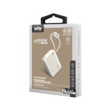 พาวเวอร์แบงค์ WHY 10000 mAh PD35W Puri PB-108E Beige (CCC)