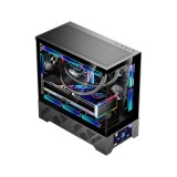เคสคอมพิวเตอร์ WJCOOLMAN 215 MATX-X Black (WC-CGC-215MATXX-K)