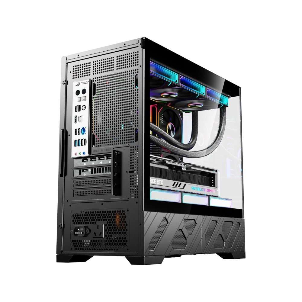 เคสคอมพิวเตอร์ WJCOOLMAN 215 MATX-X Black (WC-CGC-215MATXX-K)