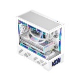 เคสคอมพิวเตอร์ WJCOOLMAN 215 MATX-X White (WC-CGC-215MATXX-W)