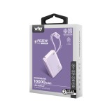 พาวเวอร์แบงค์ WHY 10000 mAh PD35W Puri PB-108E Purple (CCC)