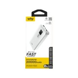 พาวเวอร์แบงค์ WHY 20000 mAh PD22.5W Nikko PB-203E White (CCC)