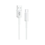 สายชาร์จ WHY USB-A to USB-C 3A Jello 1.5M White (UC-4223C)