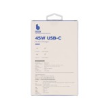 อะแดปเตอร์ Blue Box Wall USB Charger 1 USB-C (45W) White