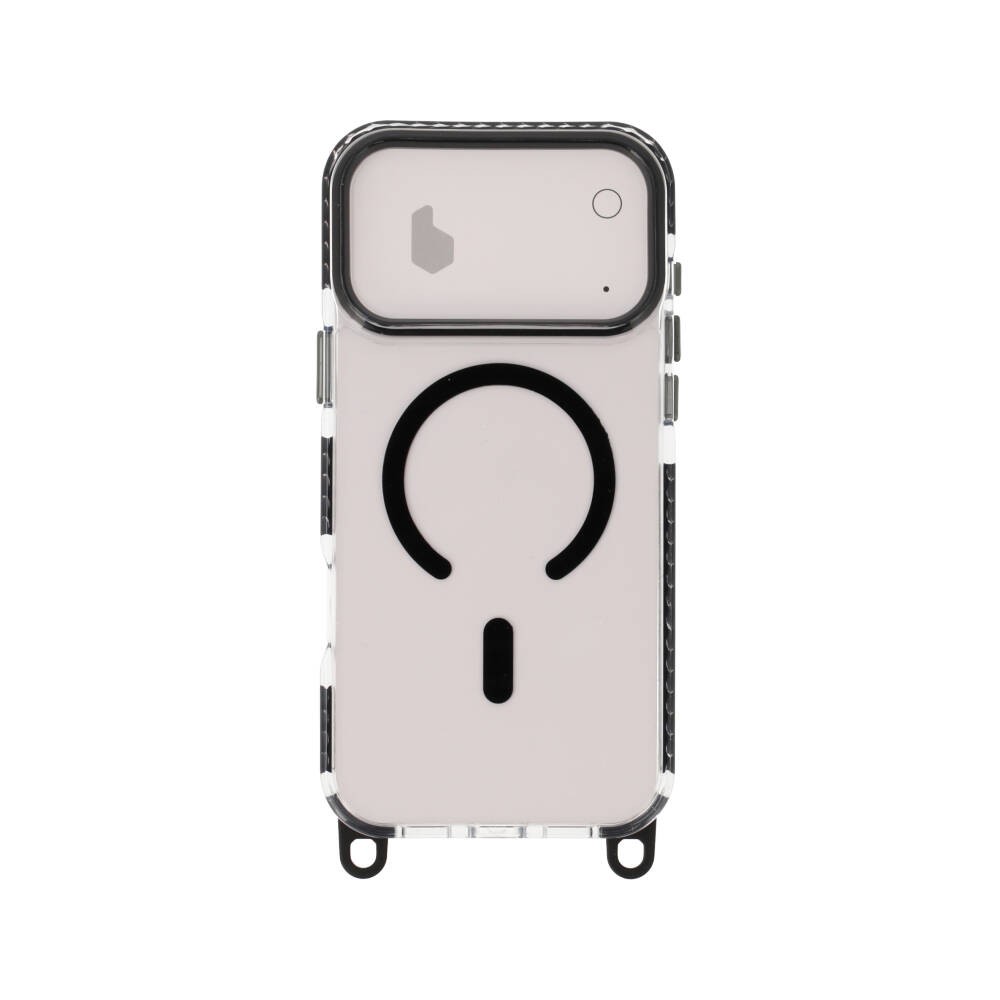 เคส Blue Box iPhone 17 Pro Max LanyardFlex Clear Black