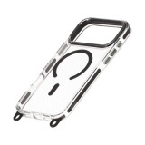 เคส Blue Box iPhone 17 Pro Max LanyardFlex Clear Black