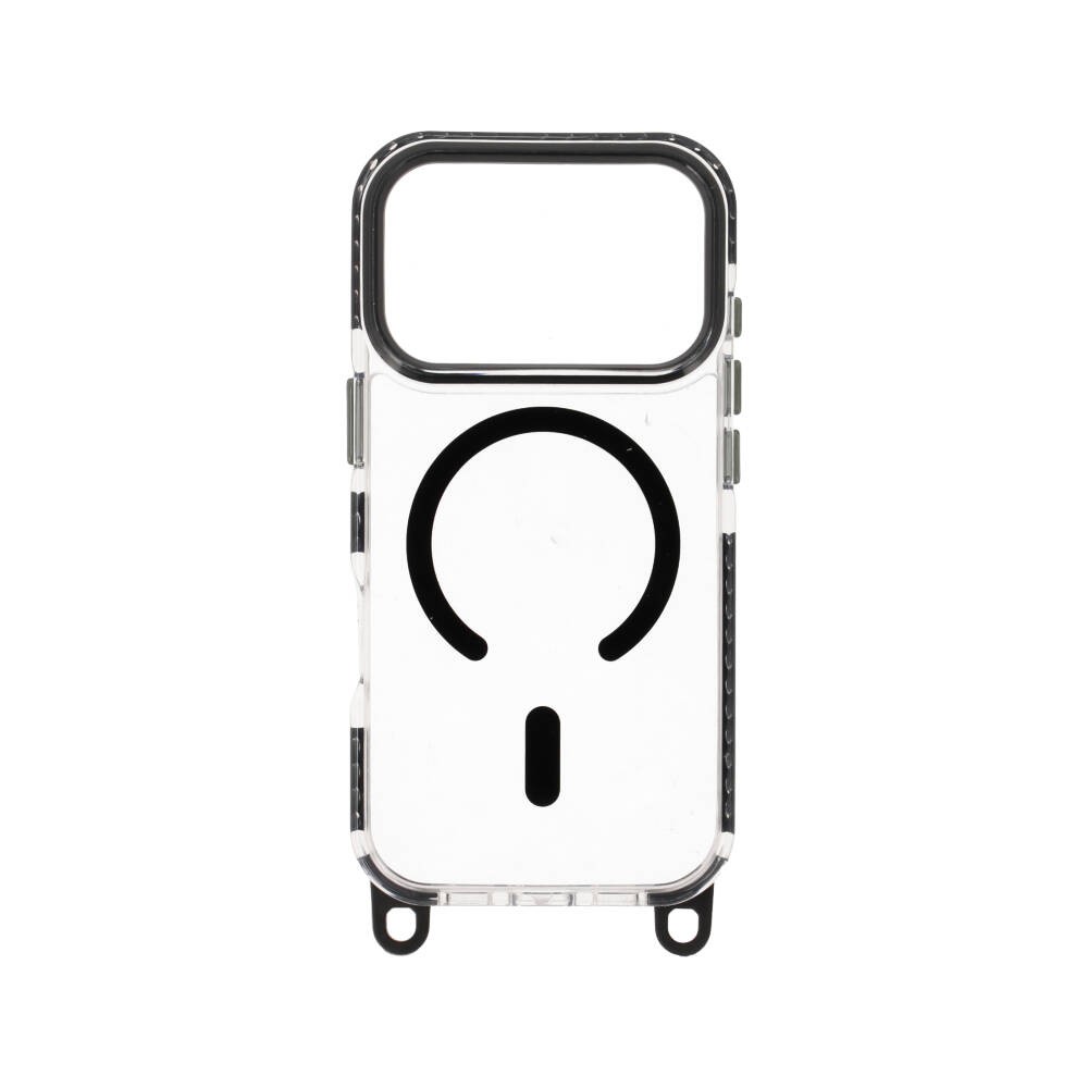 เคส Blue Box iPhone 17 Pro LanyardFlex Clear Black