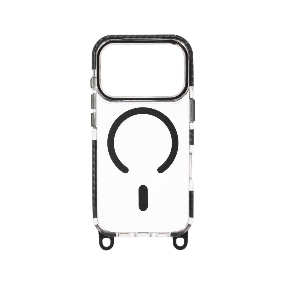 เคส Blue Box iPhone 17 Pro LanyardFlex Clear Black