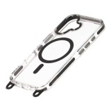 เคส Blue Box iPhone 17 LanyardFlex Clear Black