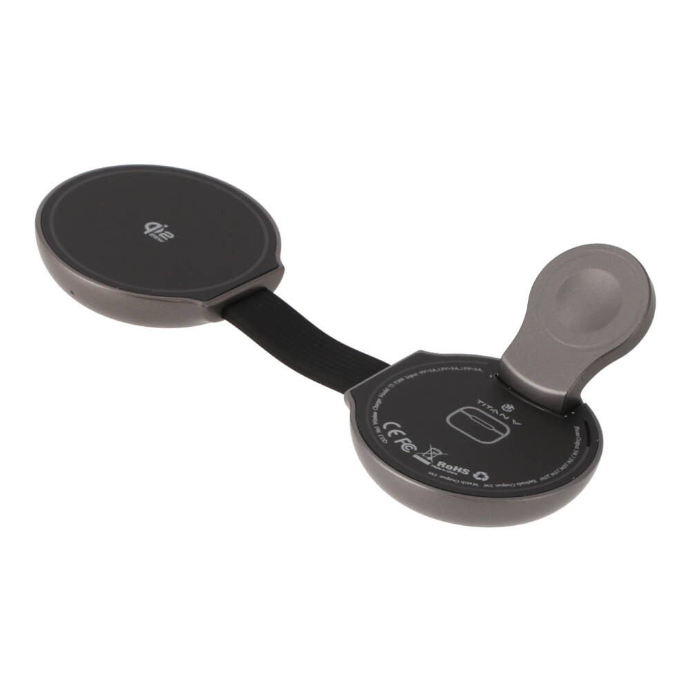 ที่ชาร์จไร้สาย TITANV 3-in-1 Qi2.2 MagVoyage Wireless Charger Foldable 25W Gray (Y309)