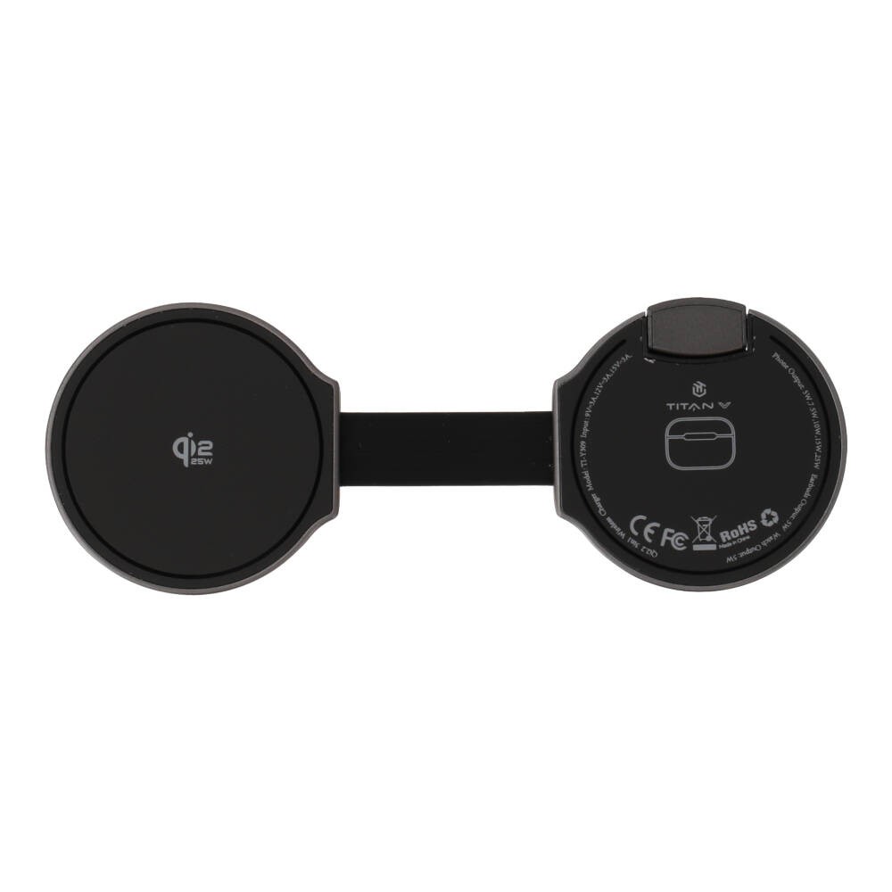 ที่ชาร์จไร้สาย TITANV 3-in-1 Qi2.2 MagVoyage Wireless Charger Foldable 25W Gray (Y309)