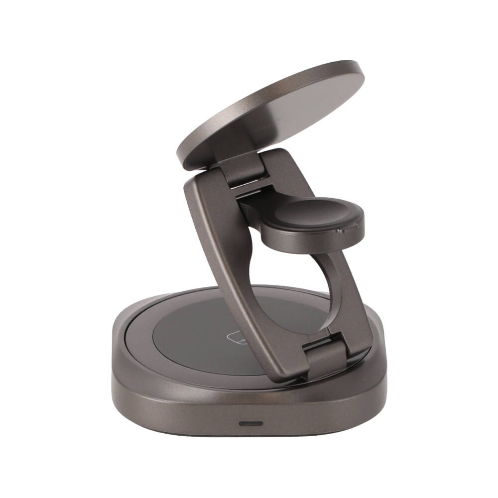 ที่ชาร์จไร้สาย TITANV 3-in-1 Qi2.2 Magstudio Wireless Charger Foldable 25W Gray (Y329)