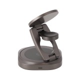 ที่ชาร์จไร้สาย TITANV 3-in-1 Qi2.2 Magstudio Wireless Charger Foldable 25W Gray (Y329)