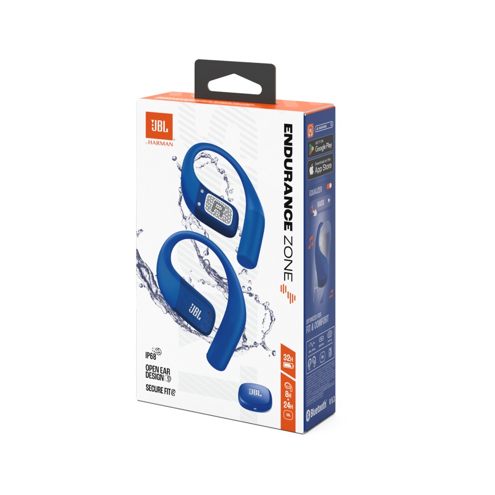หูฟังไร้สาย JBL ENDURANCE ZONE Blue