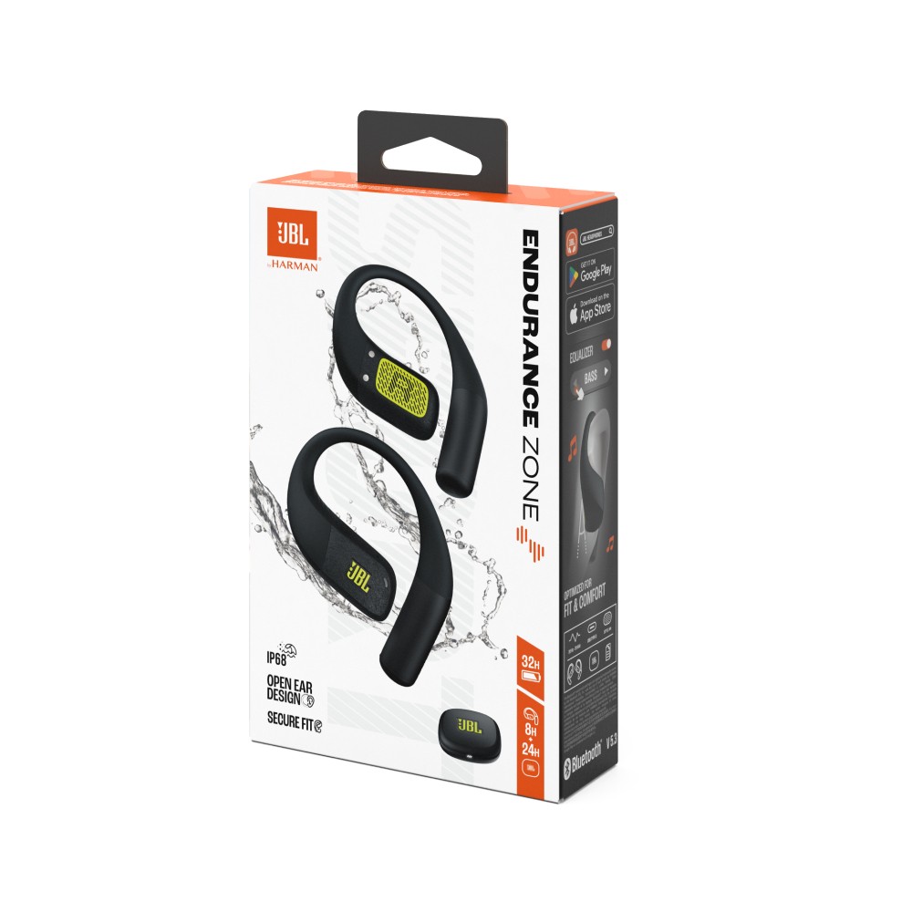 หูฟังไร้สาย JBL ENDURANCE ZONE Black Lime