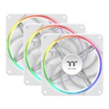 พัดลมคอม THERMALTAKE TS140 EX RGB White (CL-F209-PL14SW-A) 3-Fan Pack