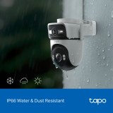 กล้องวงจรปิด TP-Link Tapo C545D Outdoor Dual Lens Pan/Tilt Security Camera 6 MP (3MP+3MP)