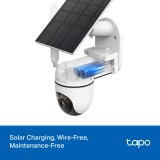 กล้องวงจรปิด TP-Link Tapo C615G KIT Solar-Powered Pan/Tilt 4G LTE Security Camera