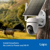 กล้องวงจรปิด TP-Link Tapo C615G KIT Solar-Powered Pan/Tilt 4G LTE Security Camera