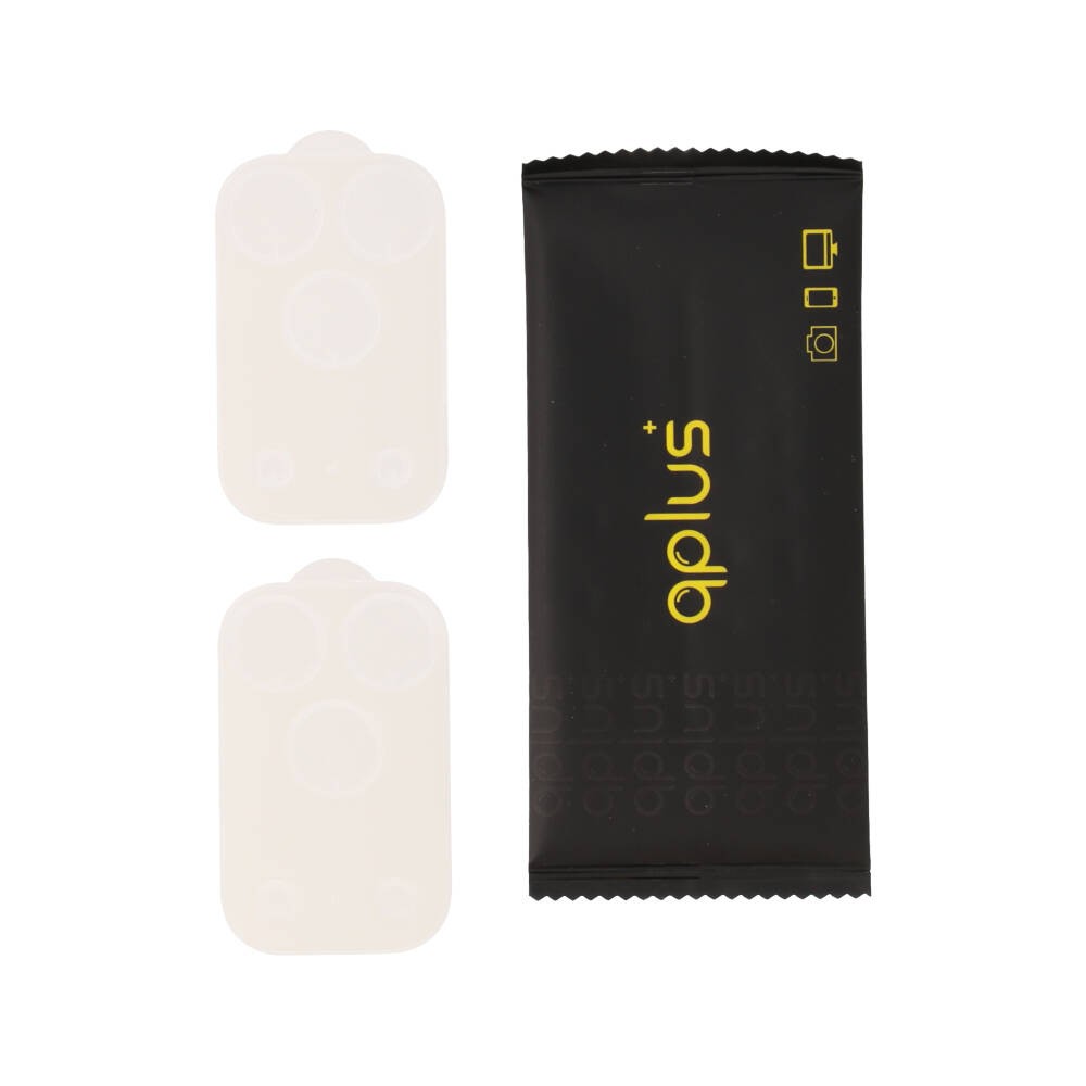 ฟิล์มกันรอยฐานกล้อง QPLUS iPhone 17 Pro Lens Frame Matte (Pack 2pcs)