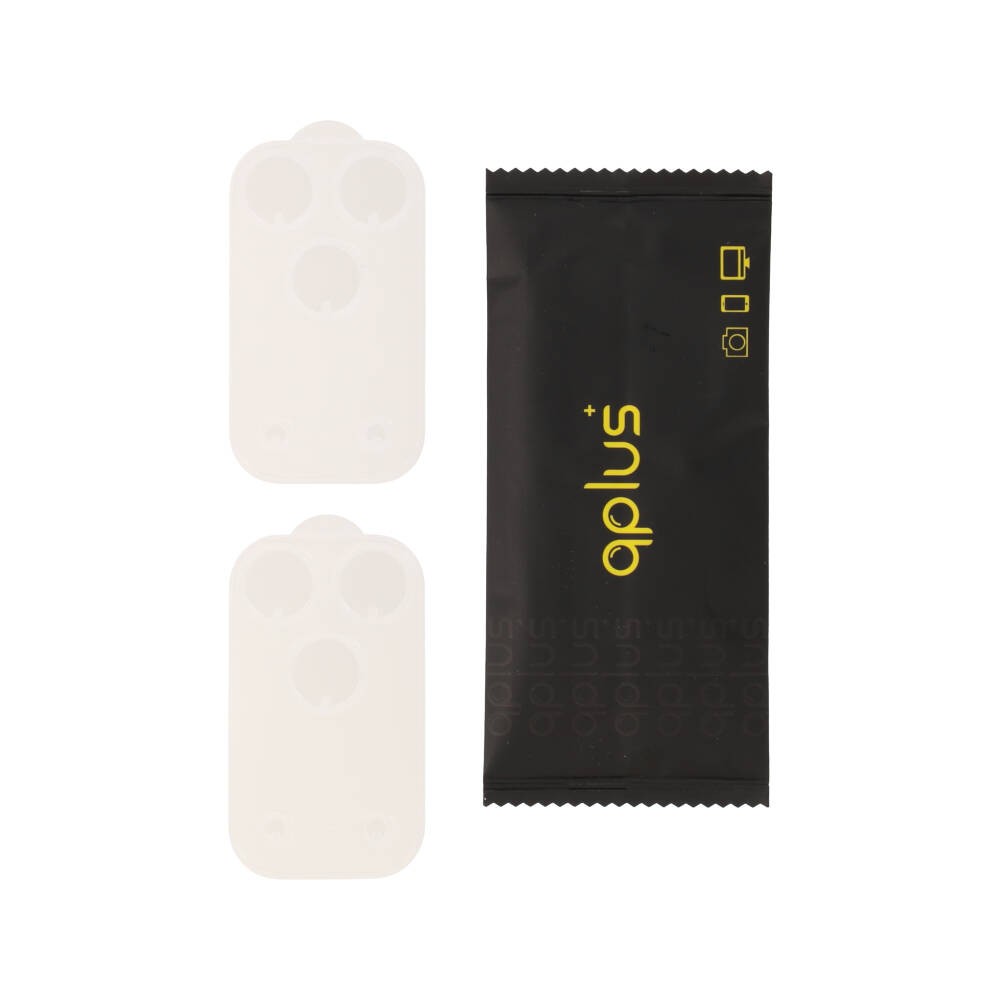 ฟิล์มกันรอยฐานกล้อง QPLUS iPhone 17 Pro Max Lens Frame Matte (Pack 2pcs)