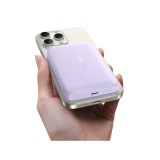 พาวเวอร์แบงค์ Baseus 10000 mAh EnerFill FM11 Ultra-Mini Magnetic 22.5W Nebula Purple (CCC)