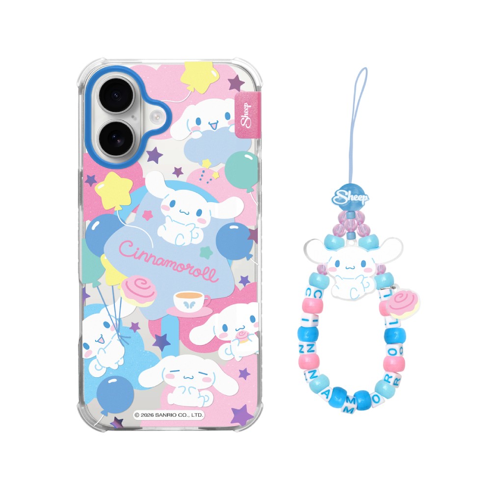 Sheep x Cinnamoroll เคส iPhone 17 Magsafe - Cinnamoroll