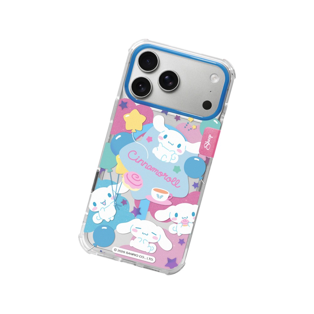 Sheep x Cinnamoroll เคส iPhone 17 Pro Max Magsafe - Cinnamoroll