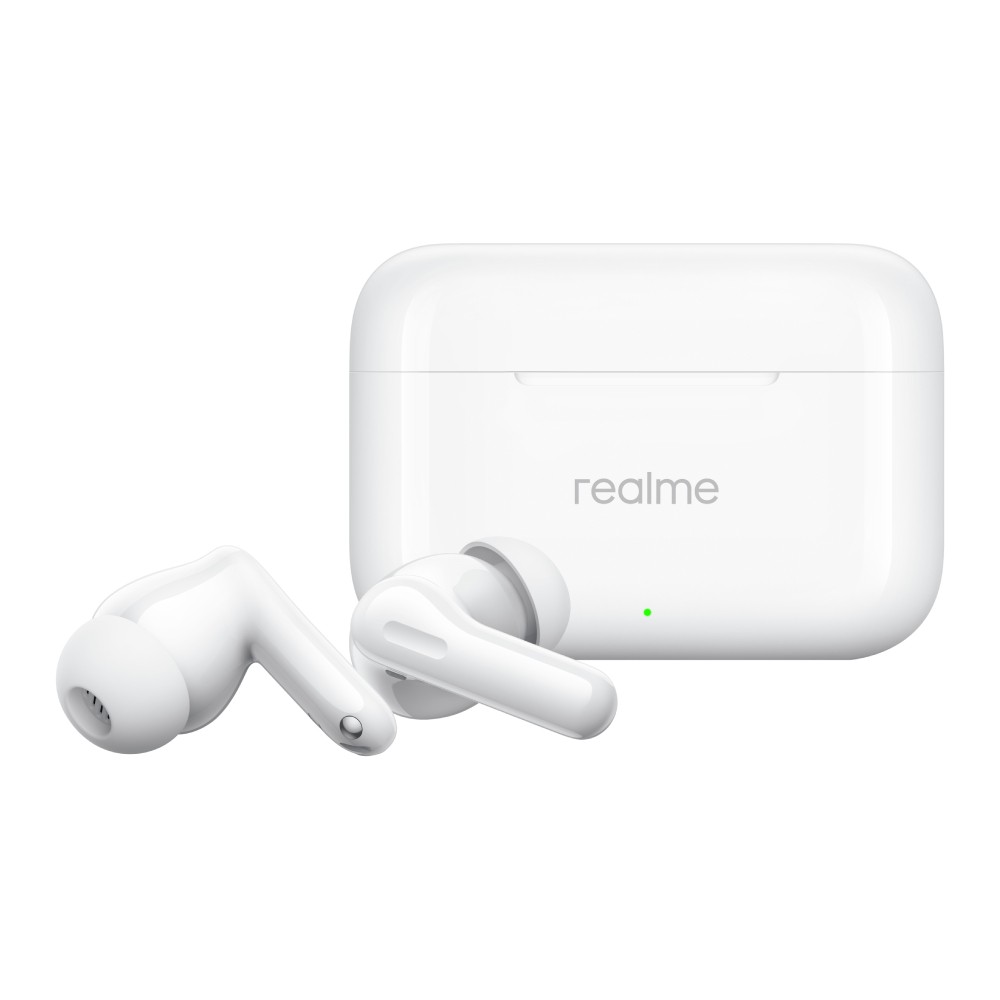 หูฟังไร้สาย Realme Buds T200 Snowy White