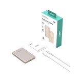 พาวเวอร์แบงค์ AUKEY 5000mAh Mag Qi2 M PD20W PB-MS07A Desert Gold (CCC)