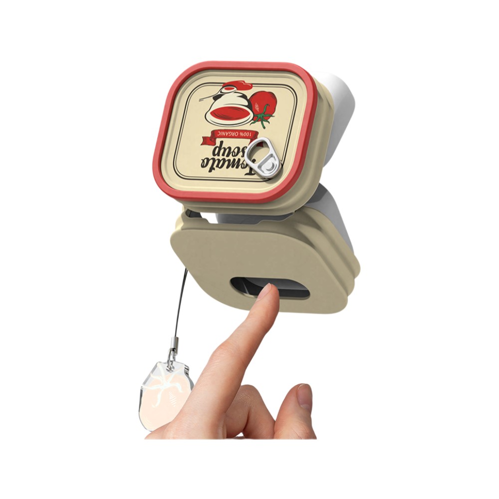 เคส Samsung Galaxy Buds4/Buds4 Pro Food Can Case Red