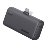 พาวเวอร์แบงค์ AUKEY 5000 mAh Spark Mini Built-in USB-C PB-Y59 Dark Gray (CCC)