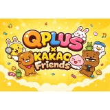 QPLUS x KAKAO Friends กระเป๋าใส่บัตร Magnetic Card Wallet Juicy Pink