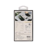 หูฟัง QPLUS TWS Stereo BT25 White (Type-C)