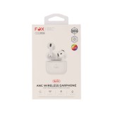 หูฟังไร้สาย FOX TWS BT 6.0 G4 ANC BT-04 (Type-C) White