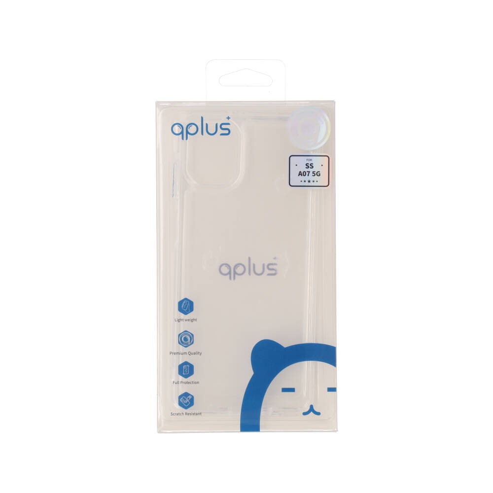 เคส QPLUS Samsung Galaxy A07 5G Candy Clear/Transparent