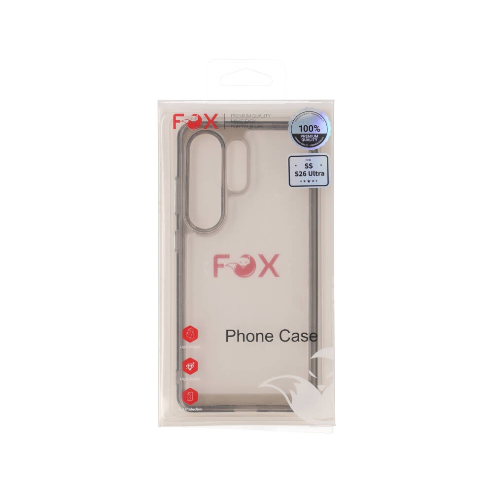 เคส FOX Samsung Galaxy S26 Ultra JellyGuard Gray/Transparent