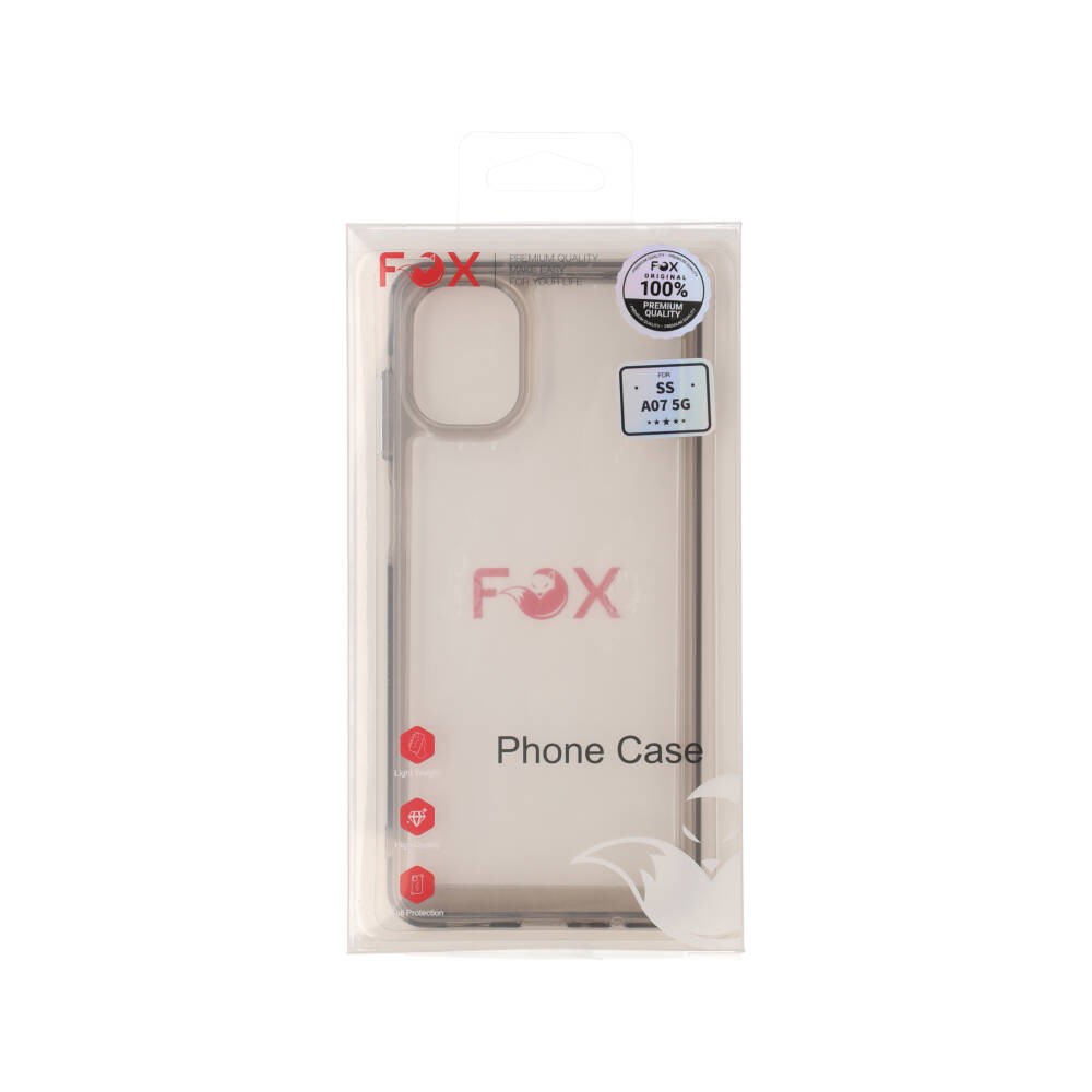 เคส FOX Samsung Galaxy A07 5G JellyGuard Gray/Transparent