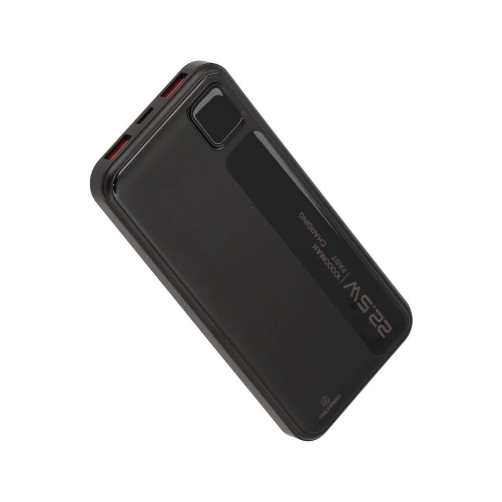 พาวเวอร์แบงค์ TECHPRO 10000 mAh 2 x USB-A/1xType-C EP-I117 Black