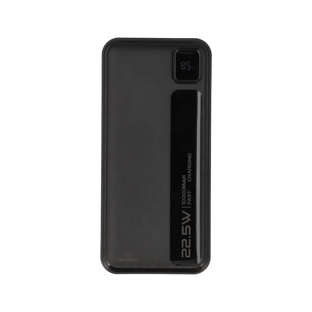 พาวเวอร์แบงค์ TECHPRO 10000 mAh 2 x USB-A/1xType-C EP-I117 Black