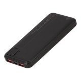 พาวเวอร์แบงค์ TECHPRO 10000 mAh 2 x USB-A/1xType-C EP-I117 Black