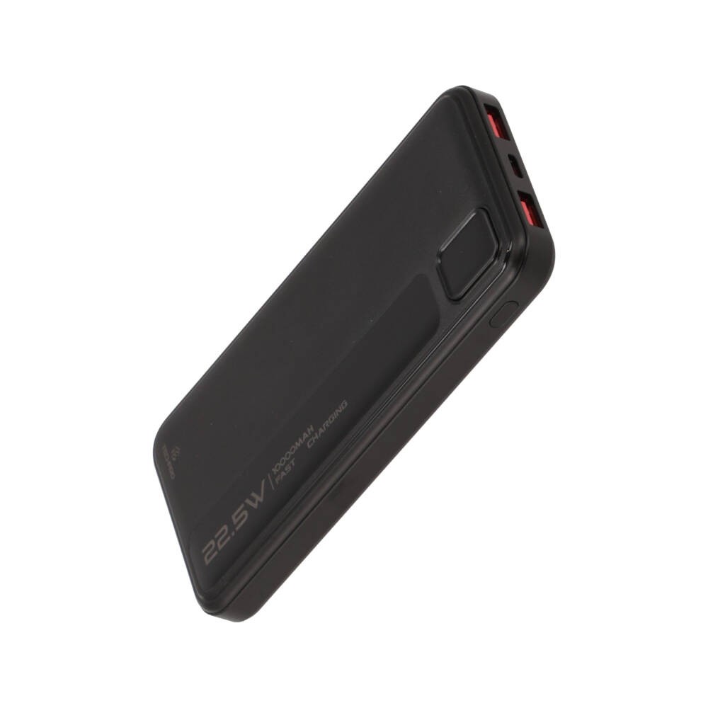 พาวเวอร์แบงค์ TECHPRO 10000 mAh 2 x USB-A/1xType-C EP-I117 Black