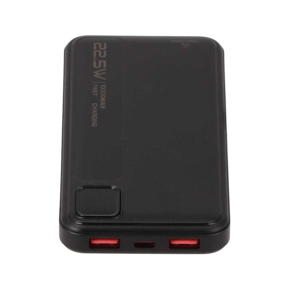 พาวเวอร์แบงค์ TECHPRO 10000 mAh 2 x USB-A/1xType-C EP-I117 Black