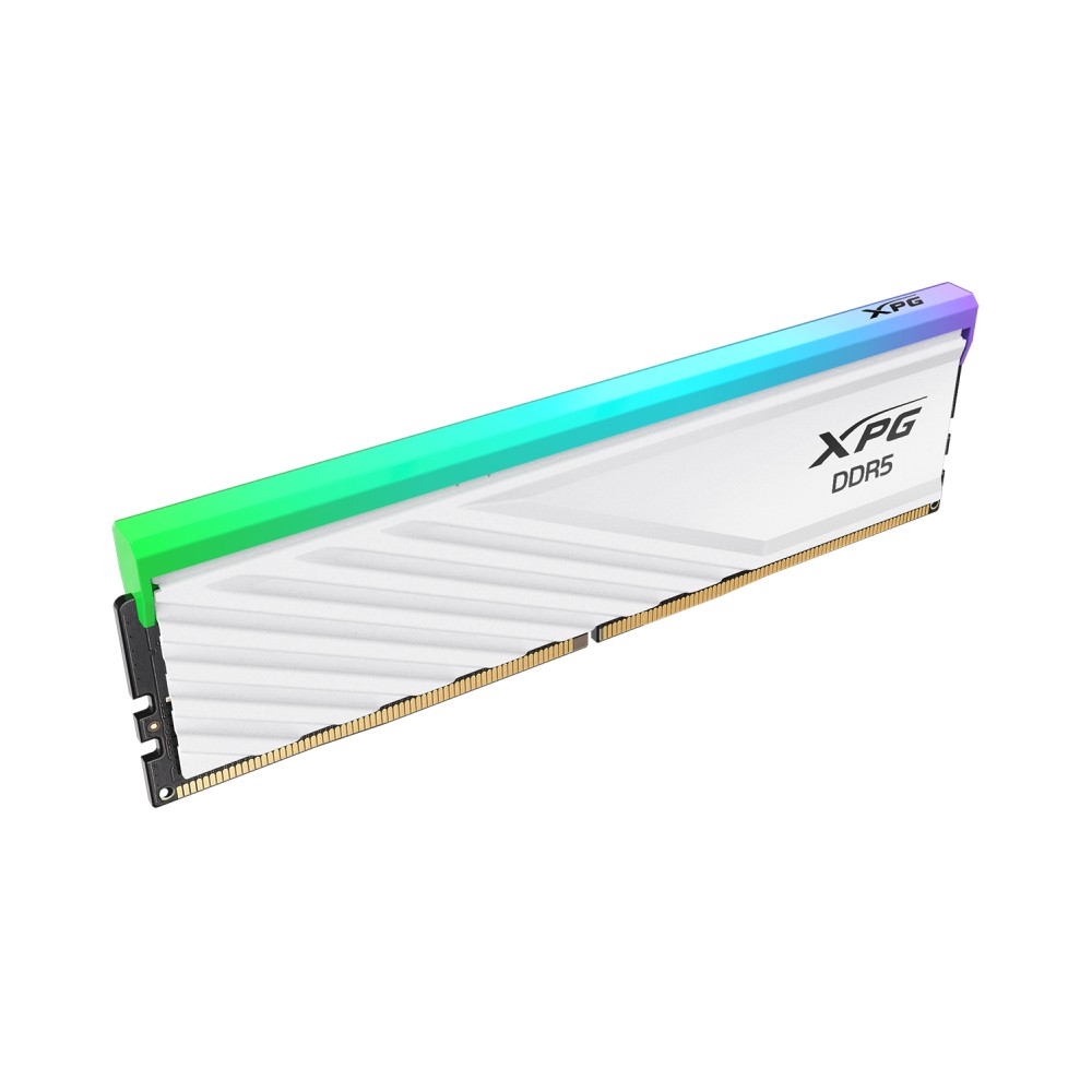 แรมพีซี ADATA XPG LancerBlade RGB DDR5 16GB/6000MHz. CL48 - White (AX5U6000C4816G-SLABRWH)