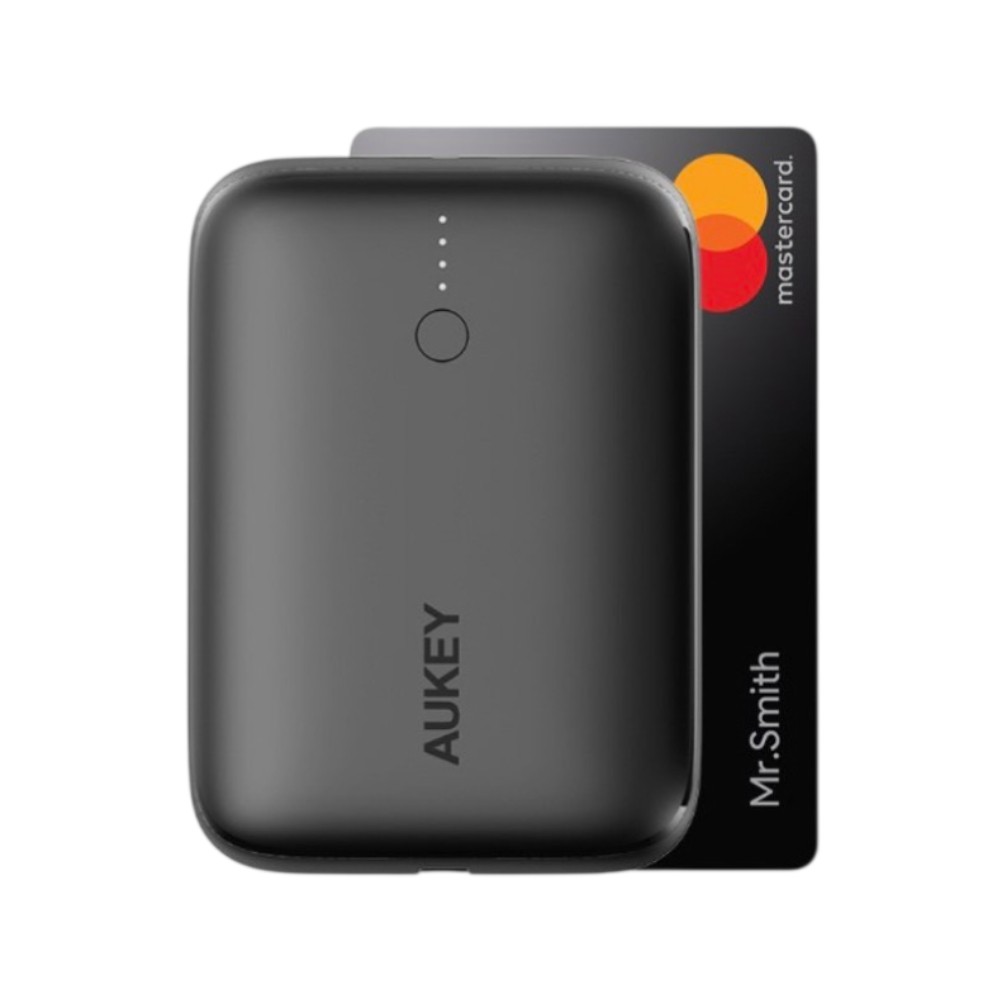 พาวเวอร์แบงค์ AUKEY 10000mAh PD22.5W+QC3.0 Basix Mini PB-N83S Black (CCC)