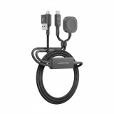 สายชาร์จ AMAZingthing 4-in-1 Multifunctional 100W Thunder Pro I 7X 1.5M Black