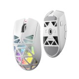 เมาส์เกมมิ่ง AULA SC620 WHITE